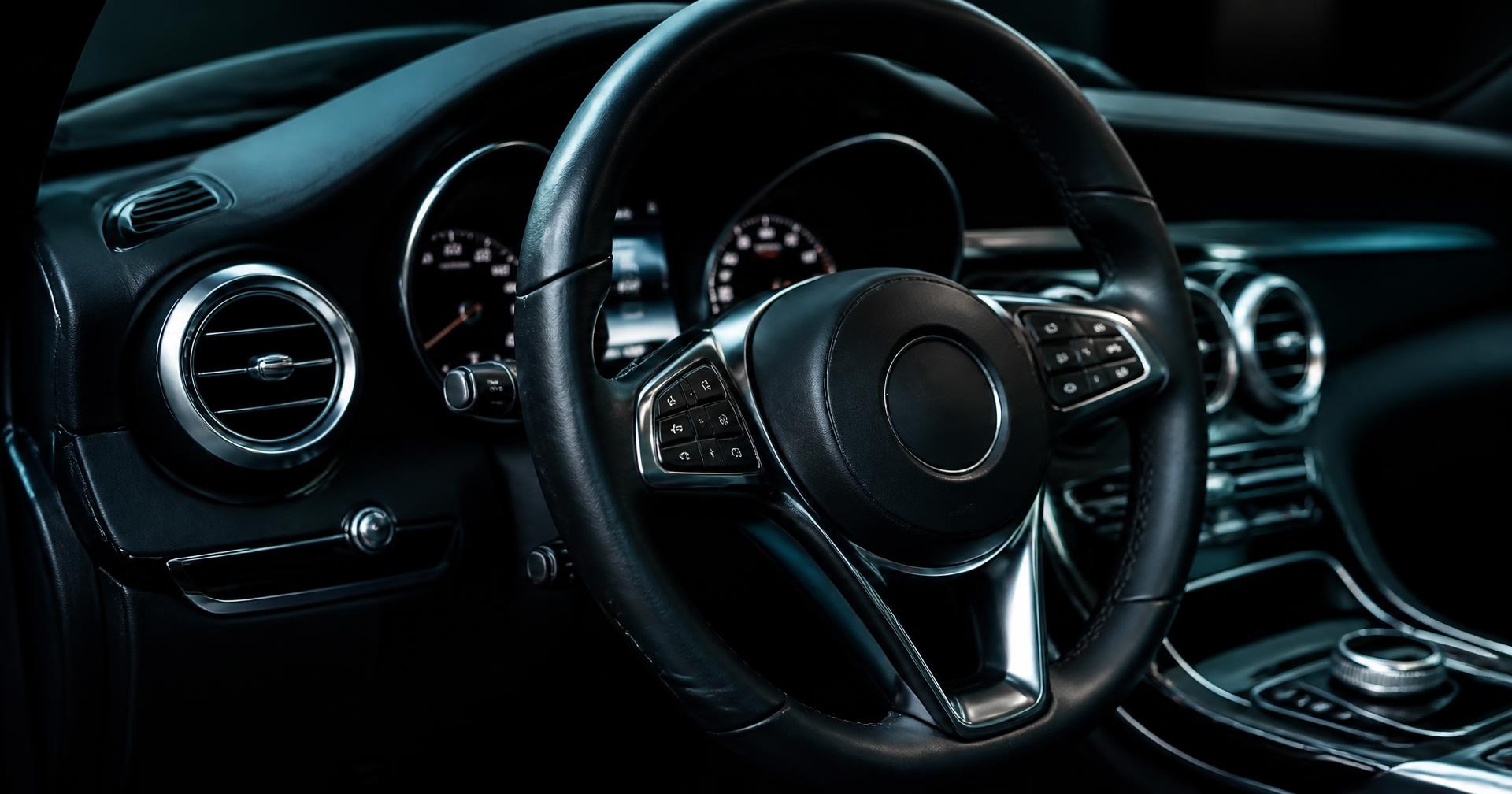 Clean vehicle interior detail shot reflecting careful seller presentation